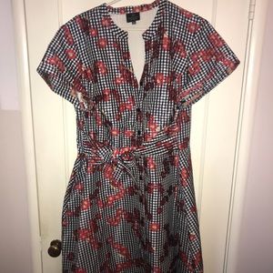 Adrianna Papell Patterned Dress, Size 18W